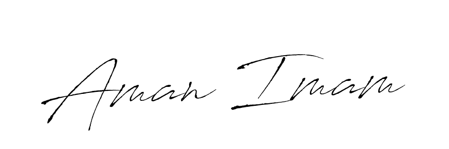 How to make Aman Imam name signature. Use Antro_Vectra style for creating short signs online. This is the latest handwritten sign. Aman Imam signature style 6 images and pictures png