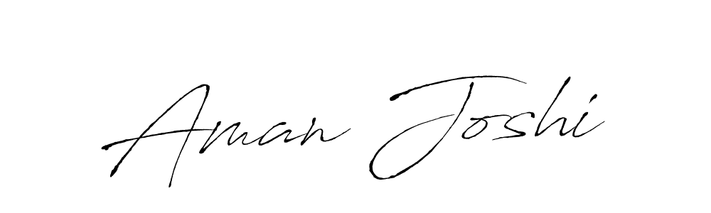 How to make Aman Joshi name signature. Use Antro_Vectra style for creating short signs online. This is the latest handwritten sign. Aman Joshi signature style 6 images and pictures png