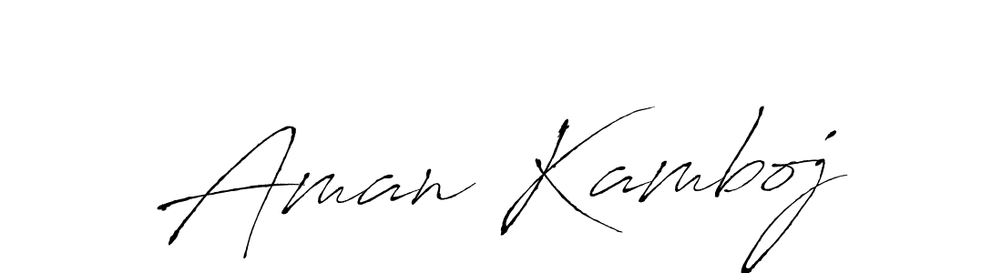 Make a beautiful signature design for name Aman Kamboj. Use this online signature maker to create a handwritten signature for free. Aman Kamboj signature style 6 images and pictures png