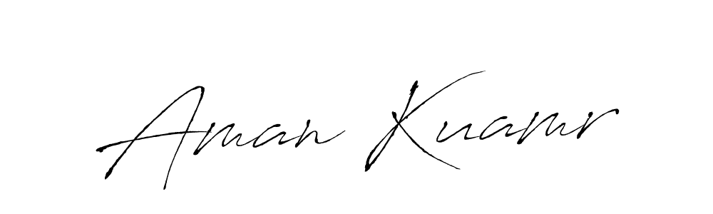 Similarly Antro_Vectra is the best handwritten signature design. Signature creator online .You can use it as an online autograph creator for name Aman Kuamr. Aman Kuamr signature style 6 images and pictures png