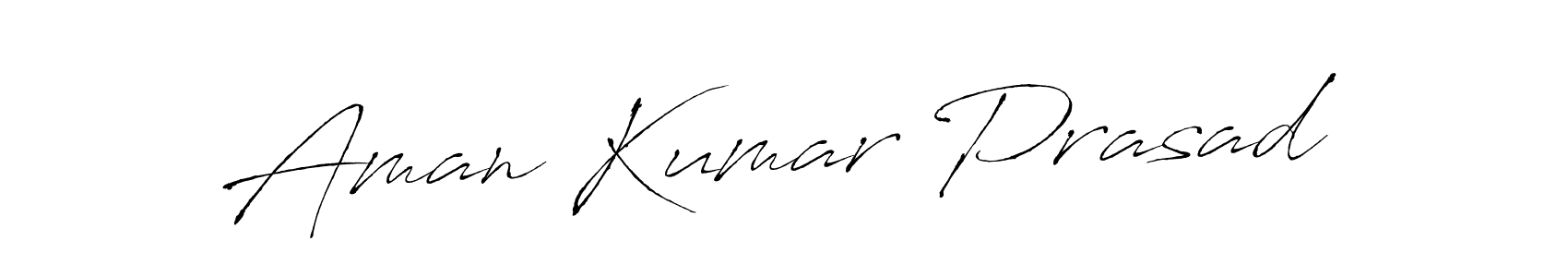 The best way (Antro_Vectra) to make a short signature is to pick only two or three words in your name. The name Aman Kumar Prasad include a total of six letters. For converting this name. Aman Kumar Prasad signature style 6 images and pictures png