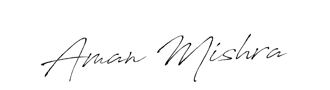 How to make Aman Mishra name signature. Use Antro_Vectra style for creating short signs online. This is the latest handwritten sign. Aman Mishra signature style 6 images and pictures png