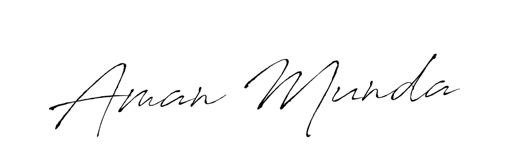 Best and Professional Signature Style for Aman Munda. Antro_Vectra Best Signature Style Collection. Aman Munda signature style 6 images and pictures png