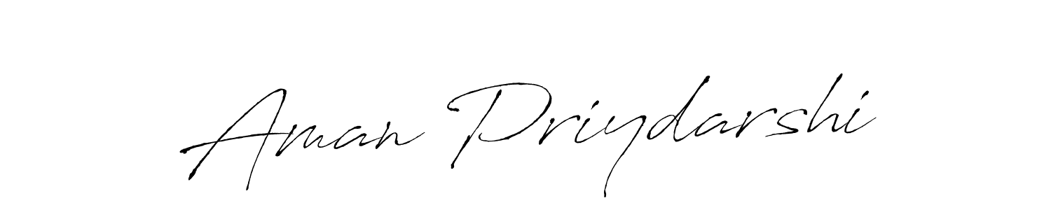 Also we have Aman Priydarshi name is the best signature style. Create professional handwritten signature collection using Antro_Vectra autograph style. Aman Priydarshi signature style 6 images and pictures png