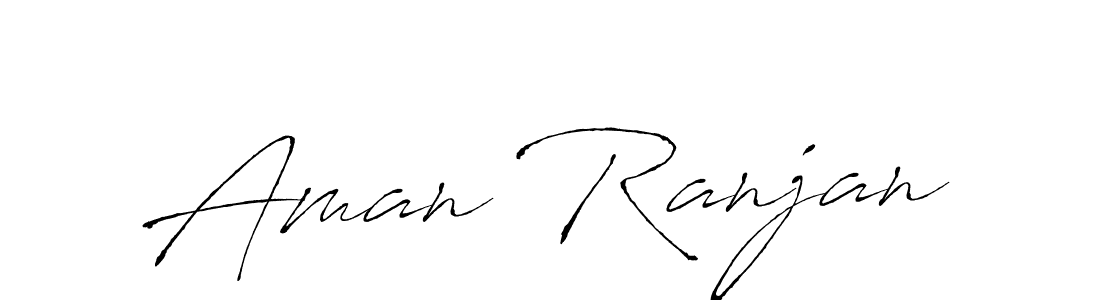 How to make Aman Ranjan name signature. Use Antro_Vectra style for creating short signs online. This is the latest handwritten sign. Aman Ranjan signature style 6 images and pictures png