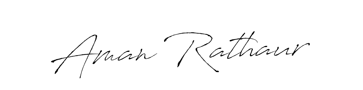 Aman Rathaur stylish signature style. Best Handwritten Sign (Antro_Vectra) for my name. Handwritten Signature Collection Ideas for my name Aman Rathaur. Aman Rathaur signature style 6 images and pictures png