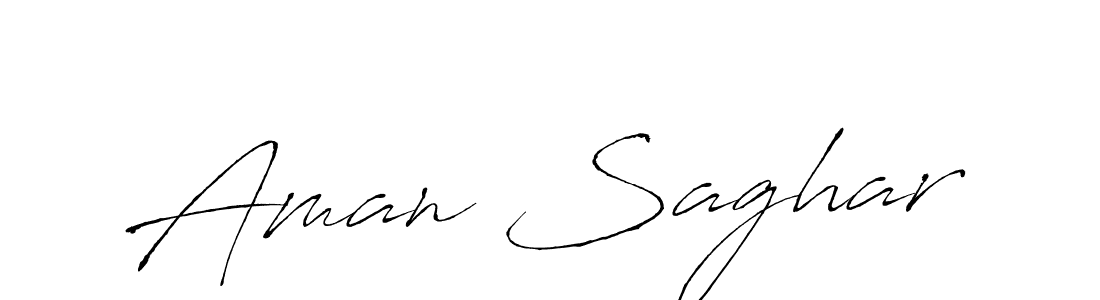 Antro_Vectra is a professional signature style that is perfect for those who want to add a touch of class to their signature. It is also a great choice for those who want to make their signature more unique. Get Aman Saghar name to fancy signature for free. Aman Saghar signature style 6 images and pictures png