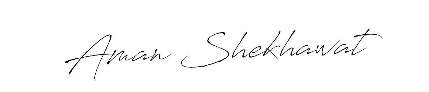 It looks lik you need a new signature style for name Aman Shekhawat. Design unique handwritten (Antro_Vectra) signature with our free signature maker in just a few clicks. Aman Shekhawat signature style 6 images and pictures png