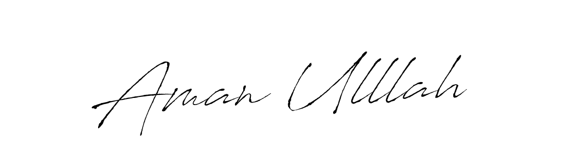 This is the best signature style for the Aman Ulllah name. Also you like these signature font (Antro_Vectra). Mix name signature. Aman Ulllah signature style 6 images and pictures png