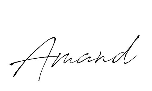 Also we have Amand name is the best signature style. Create professional handwritten signature collection using Antro_Vectra autograph style. Amand signature style 6 images and pictures png