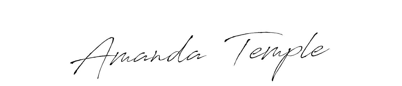 Antro_Vectra is a professional signature style that is perfect for those who want to add a touch of class to their signature. It is also a great choice for those who want to make their signature more unique. Get Amanda  Temple name to fancy signature for free. Amanda  Temple signature style 6 images and pictures png