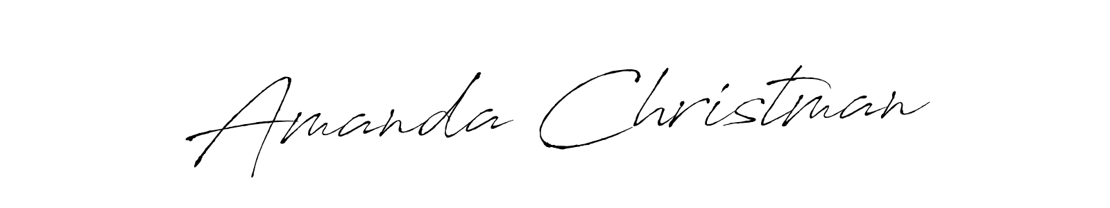 Make a beautiful signature design for name Amanda Christman. Use this online signature maker to create a handwritten signature for free. Amanda Christman signature style 6 images and pictures png