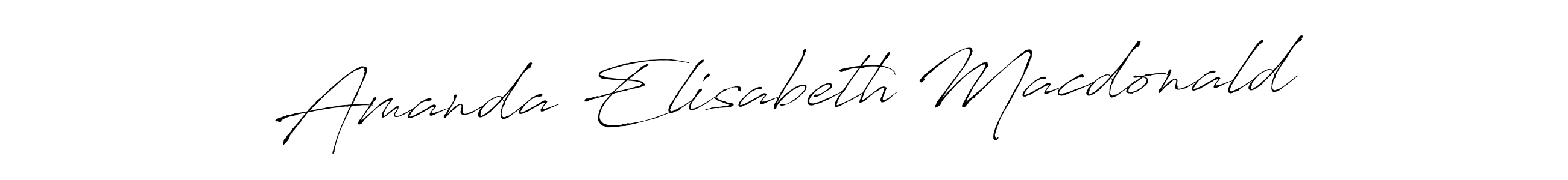 Best and Professional Signature Style for Amanda Elisabeth Macdonald. Antro_Vectra Best Signature Style Collection. Amanda Elisabeth Macdonald signature style 6 images and pictures png