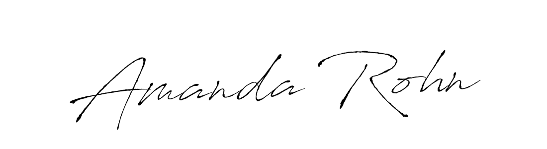 Also we have Amanda Rohn name is the best signature style. Create professional handwritten signature collection using Antro_Vectra autograph style. Amanda Rohn signature style 6 images and pictures png