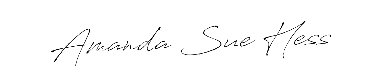 It looks lik you need a new signature style for name Amanda Sue Hess. Design unique handwritten (Antro_Vectra) signature with our free signature maker in just a few clicks. Amanda Sue Hess signature style 6 images and pictures png