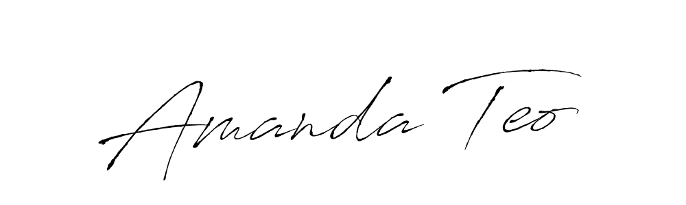 Here are the top 10 professional signature styles for the name Amanda Teo. These are the best autograph styles you can use for your name. Amanda Teo signature style 6 images and pictures png