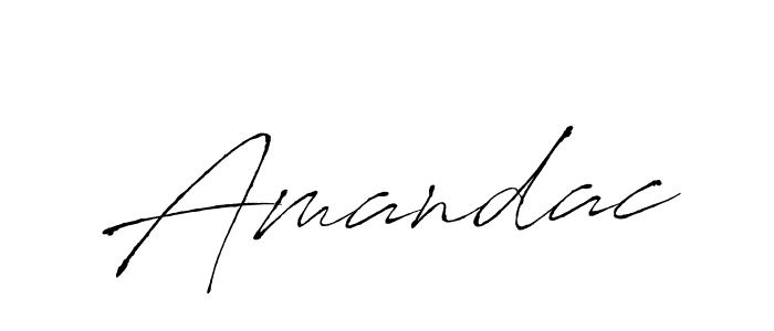 How to make Amandac signature? Antro_Vectra is a professional autograph style. Create handwritten signature for Amandac name. Amandac signature style 6 images and pictures png
