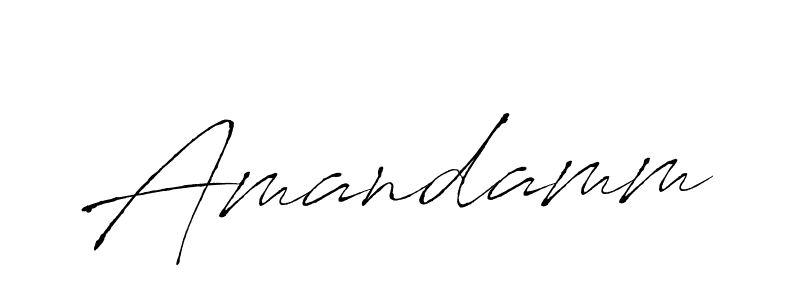 if you are searching for the best signature style for your name Amandamm. so please give up your signature search. here we have designed multiple signature styles  using Antro_Vectra. Amandamm signature style 6 images and pictures png