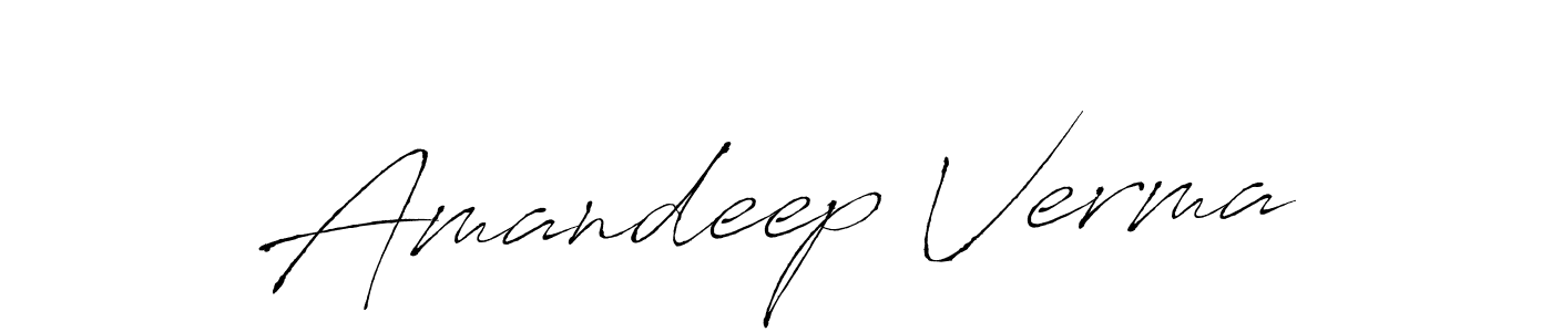 Antro_Vectra is a professional signature style that is perfect for those who want to add a touch of class to their signature. It is also a great choice for those who want to make their signature more unique. Get Amandeep Verma name to fancy signature for free. Amandeep Verma signature style 6 images and pictures png