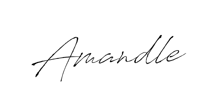 Best and Professional Signature Style for Amandle. Antro_Vectra Best Signature Style Collection. Amandle signature style 6 images and pictures png