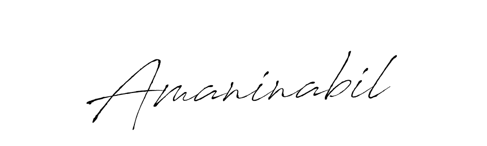 Create a beautiful signature design for name Amaninabil. With this signature (Antro_Vectra) fonts, you can make a handwritten signature for free. Amaninabil signature style 6 images and pictures png