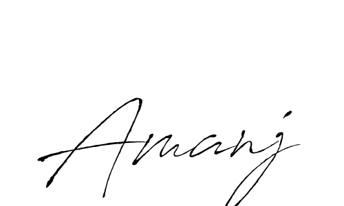 You should practise on your own different ways (Antro_Vectra) to write your name (Amanj) in signature. don't let someone else do it for you. Amanj signature style 6 images and pictures png