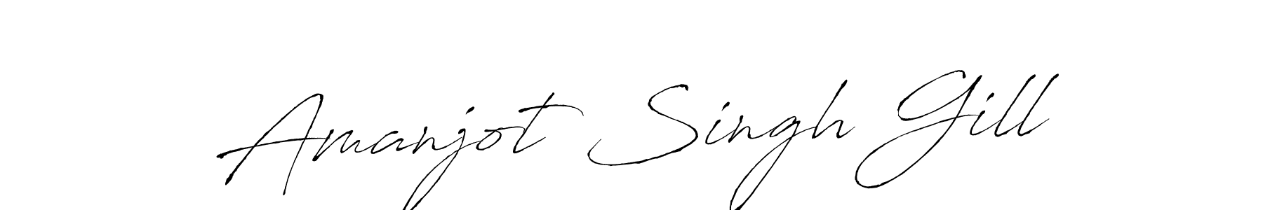 The best way (Antro_Vectra) to make a short signature is to pick only two or three words in your name. The name Amanjot Singh Gill include a total of six letters. For converting this name. Amanjot Singh Gill signature style 6 images and pictures png