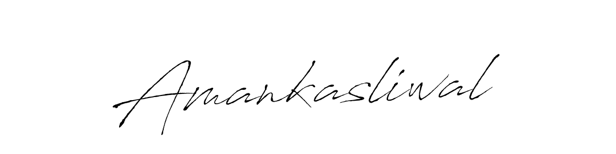 Also we have Amankasliwal name is the best signature style. Create professional handwritten signature collection using Antro_Vectra autograph style. Amankasliwal signature style 6 images and pictures png