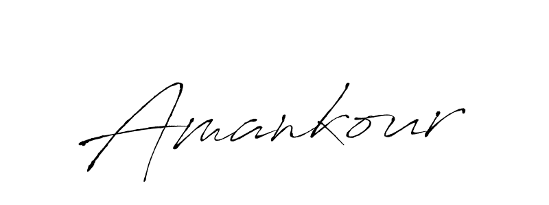 The best way (Antro_Vectra) to make a short signature is to pick only two or three words in your name. The name Amankour include a total of six letters. For converting this name. Amankour signature style 6 images and pictures png