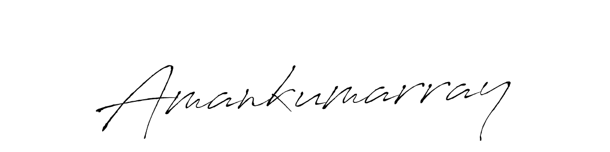 Antro_Vectra is a professional signature style that is perfect for those who want to add a touch of class to their signature. It is also a great choice for those who want to make their signature more unique. Get Amankumarray name to fancy signature for free. Amankumarray signature style 6 images and pictures png