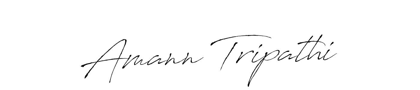 Also we have Amann Tripathi name is the best signature style. Create professional handwritten signature collection using Antro_Vectra autograph style. Amann Tripathi signature style 6 images and pictures png