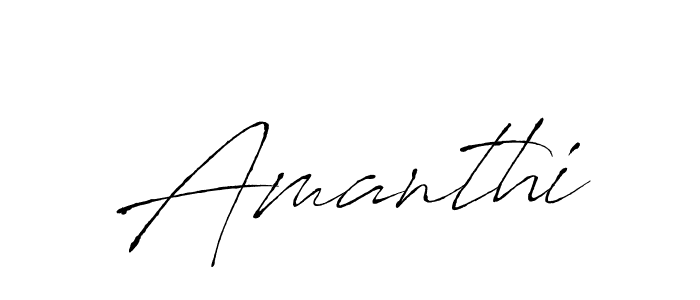 if you are searching for the best signature style for your name Amanthi. so please give up your signature search. here we have designed multiple signature styles  using Antro_Vectra. Amanthi signature style 6 images and pictures png