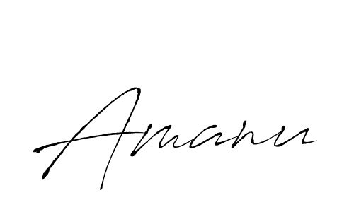 Also we have Amanu name is the best signature style. Create professional handwritten signature collection using Antro_Vectra autograph style. Amanu signature style 6 images and pictures png