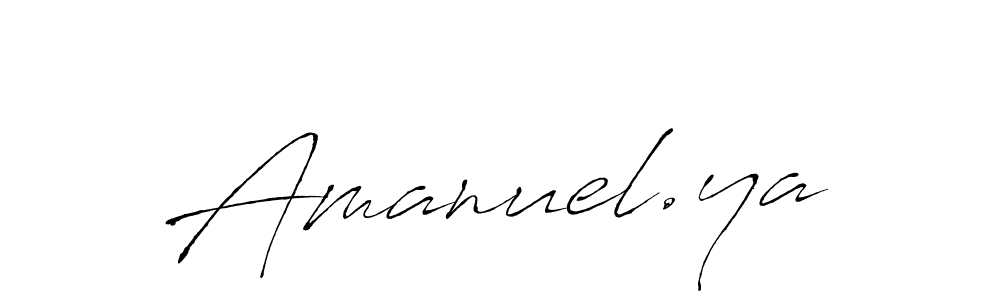 Also You can easily find your signature by using the search form. We will create Amanuel.ya name handwritten signature images for you free of cost using Antro_Vectra sign style. Amanuel.ya signature style 6 images and pictures png