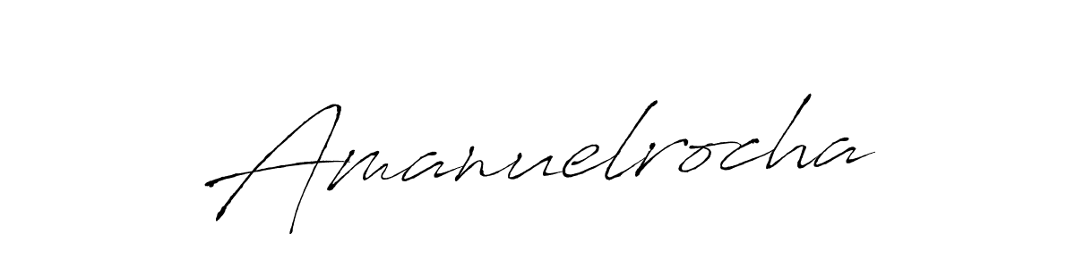 Also we have Amanuelrocha name is the best signature style. Create professional handwritten signature collection using Antro_Vectra autograph style. Amanuelrocha signature style 6 images and pictures png