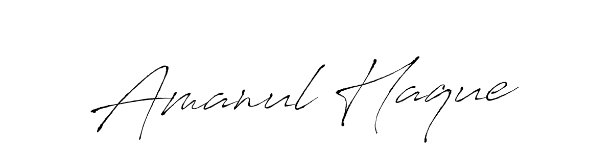 Also You can easily find your signature by using the search form. We will create Amanul Haque name handwritten signature images for you free of cost using Antro_Vectra sign style. Amanul Haque signature style 6 images and pictures png