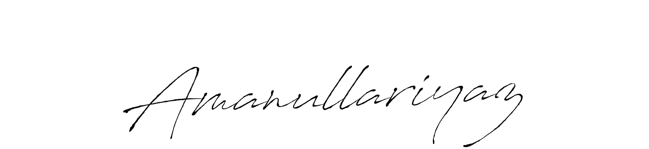 You can use this online signature creator to create a handwritten signature for the name Amanullariyaz. This is the best online autograph maker. Amanullariyaz signature style 6 images and pictures png