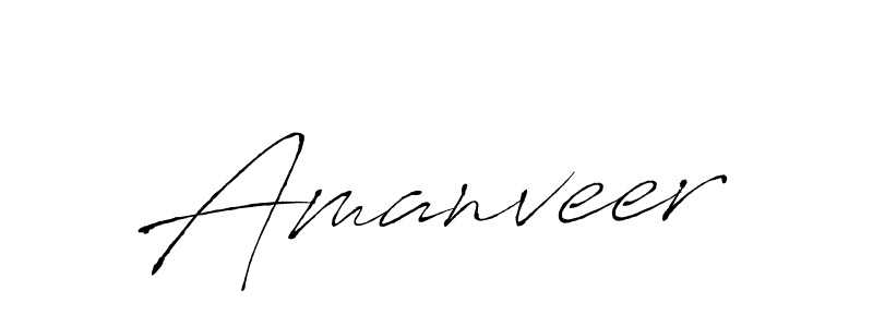 Design your own signature with our free online signature maker. With this signature software, you can create a handwritten (Antro_Vectra) signature for name Amanveer. Amanveer signature style 6 images and pictures png