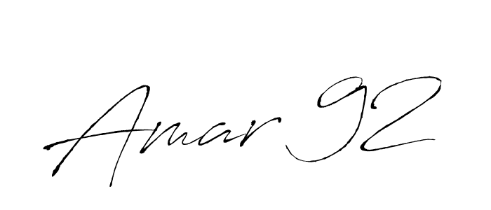 You should practise on your own different ways (Antro_Vectra) to write your name (Amar 92) in signature. don't let someone else do it for you. Amar 92 signature style 6 images and pictures png
