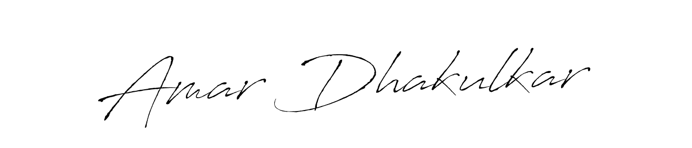 Also You can easily find your signature by using the search form. We will create Amar Dhakulkar name handwritten signature images for you free of cost using Antro_Vectra sign style. Amar Dhakulkar signature style 6 images and pictures png