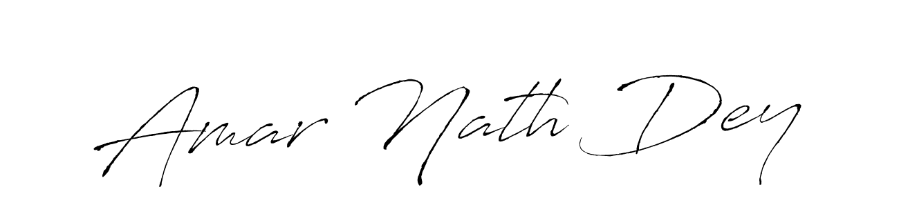 Amar Nath Dey stylish signature style. Best Handwritten Sign (Antro_Vectra) for my name. Handwritten Signature Collection Ideas for my name Amar Nath Dey. Amar Nath Dey signature style 6 images and pictures png
