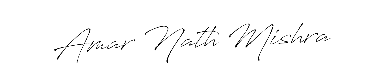 Also we have Amar Nath Mishra name is the best signature style. Create professional handwritten signature collection using Antro_Vectra autograph style. Amar Nath Mishra signature style 6 images and pictures png