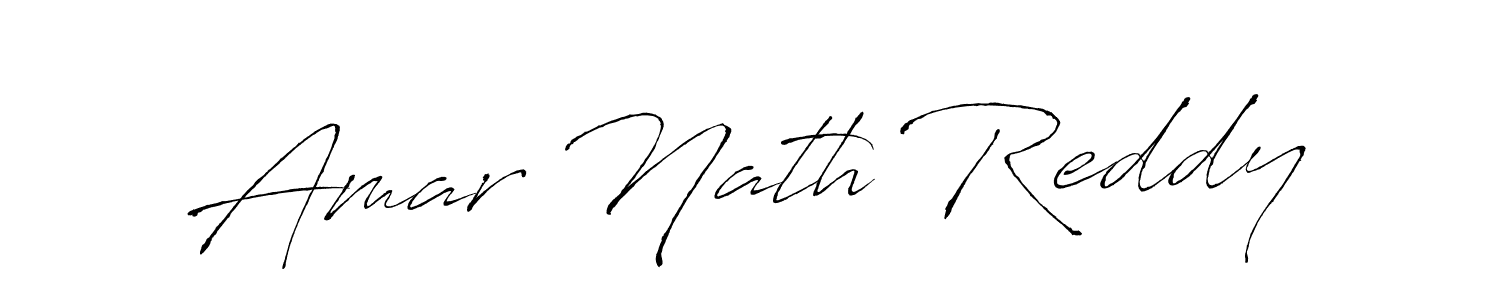 Amar Nath Reddy stylish signature style. Best Handwritten Sign (Antro_Vectra) for my name. Handwritten Signature Collection Ideas for my name Amar Nath Reddy. Amar Nath Reddy signature style 6 images and pictures png