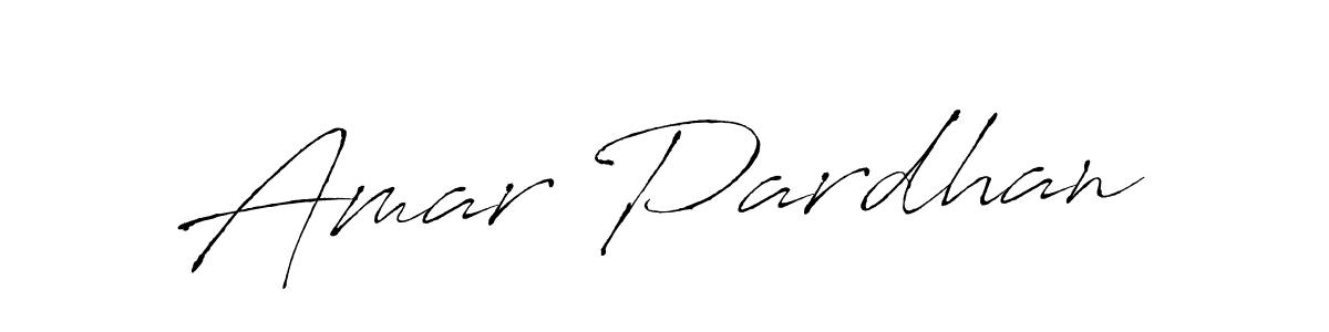 Make a beautiful signature design for name Amar Pardhan. With this signature (Antro_Vectra) style, you can create a handwritten signature for free. Amar Pardhan signature style 6 images and pictures png