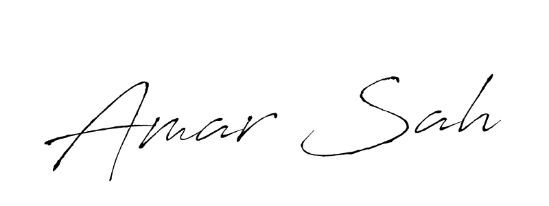 How to make Amar Sah signature? Antro_Vectra is a professional autograph style. Create handwritten signature for Amar Sah name. Amar Sah signature style 6 images and pictures png