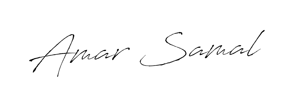 Amar Samal stylish signature style. Best Handwritten Sign (Antro_Vectra) for my name. Handwritten Signature Collection Ideas for my name Amar Samal. Amar Samal signature style 6 images and pictures png