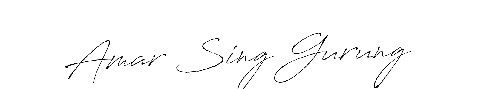 Similarly Antro_Vectra is the best handwritten signature design. Signature creator online .You can use it as an online autograph creator for name Amar Sing Gurung. Amar Sing Gurung signature style 6 images and pictures png