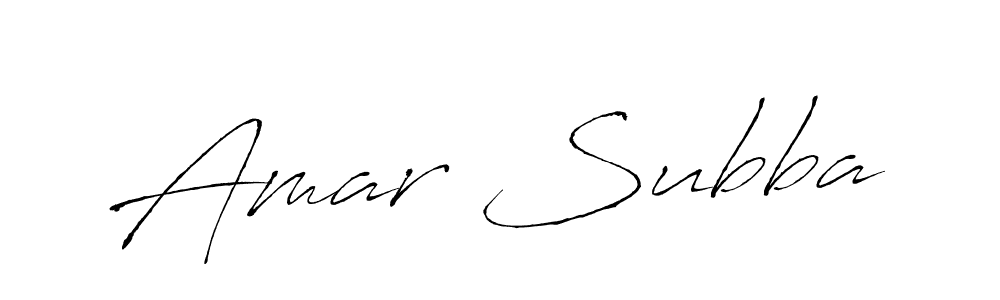How to make Amar Subba signature? Antro_Vectra is a professional autograph style. Create handwritten signature for Amar Subba name. Amar Subba signature style 6 images and pictures png