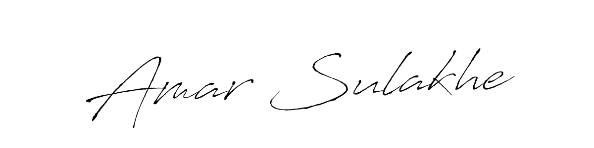Use a signature maker to create a handwritten signature online. With this signature software, you can design (Antro_Vectra) your own signature for name Amar Sulakhe. Amar Sulakhe signature style 6 images and pictures png