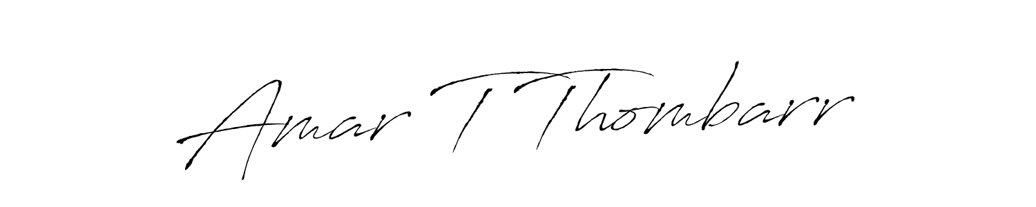 This is the best signature style for the Amar T Thombarr name. Also you like these signature font (Antro_Vectra). Mix name signature. Amar T Thombarr signature style 6 images and pictures png